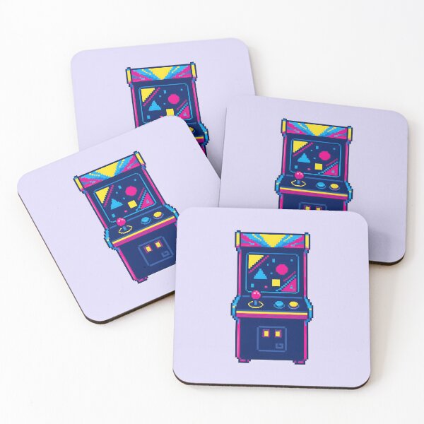 Item preview, Retro Pixel Art Arcade Machine 8-Bit Gaming Nostalgia designed and sold by Glitchart66.