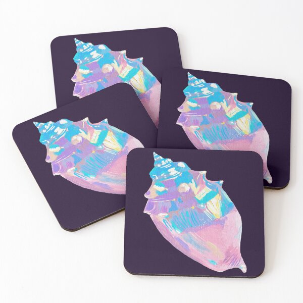 Item preview, Colorful Conch Shell designed and sold by crystallinesoup.