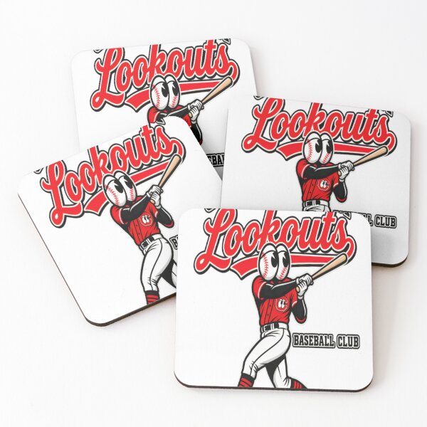 Item preview, Chattanooga Lookouts Baseball Club Vintage Mascot Design designed and sold by CatLovers Studio.