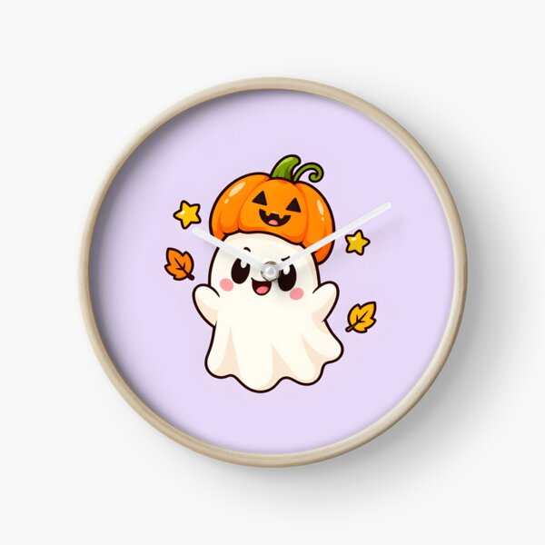 Item preview, Cute Pumpkin Ghost Funny Kawaii Halloween Illustration designed and sold by Glitchart66.