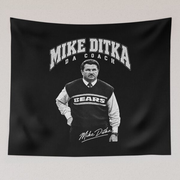 Aperçu de l'œuvre Mike Ditka Vintage créée et vendue par ElvieGlover.