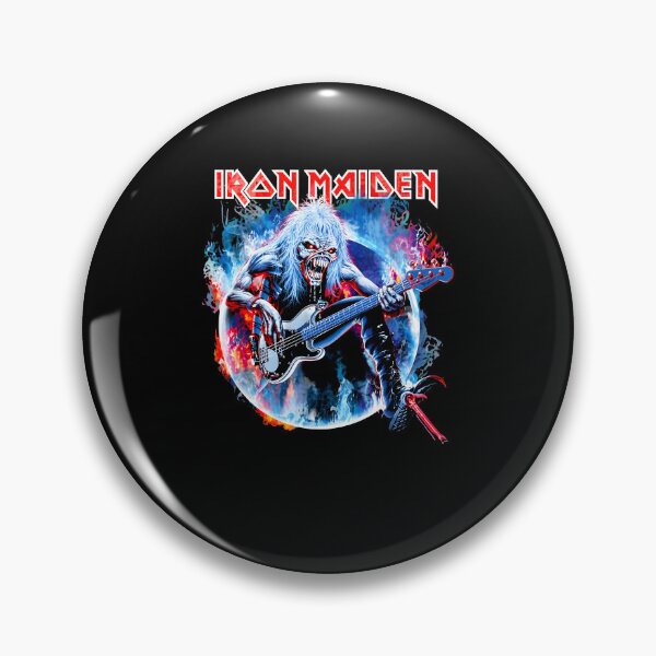 Item preview, Maiden Eddie Bass Guitar Flames Heavy Metal designed and sold by Saise-Chark.