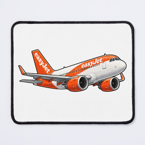 Item preview, easyJet Cute Animated A320 Sticker designed and sold by Aviation Sticker Shop.