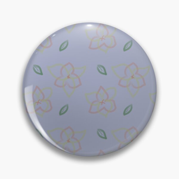 Item preview, Minimalist Pastel Floral Outline & Greenleaf Pattern designed and sold by OurBrightlife.