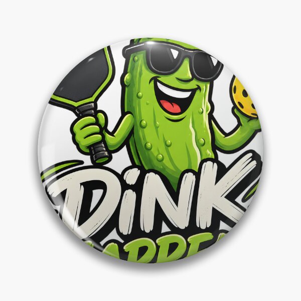 Item preview, Dink Happens Funny Pickleball Mascot designed and sold by JAZZY-DESIGN.