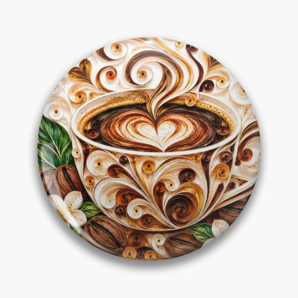 Item preview, Hot Morning Latte designed and sold by Elisabeth Lucas.