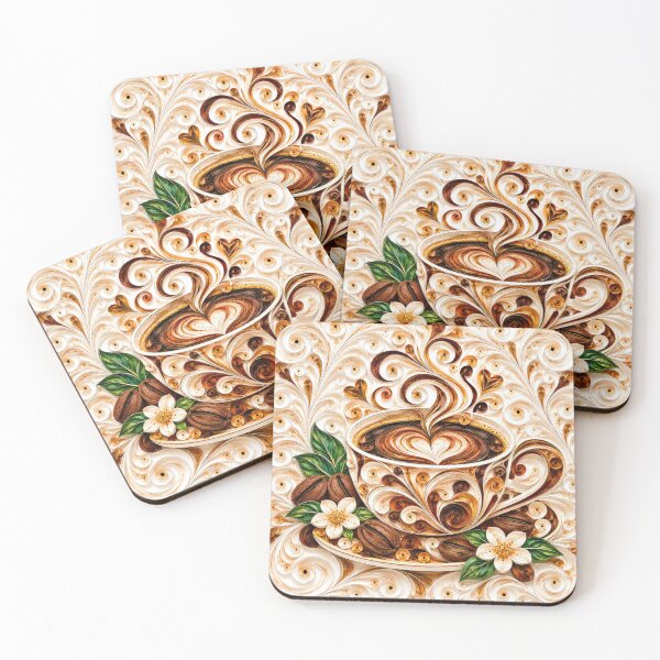 Item preview, Hot Morning Latte designed and sold by Elisabeth Lucas.