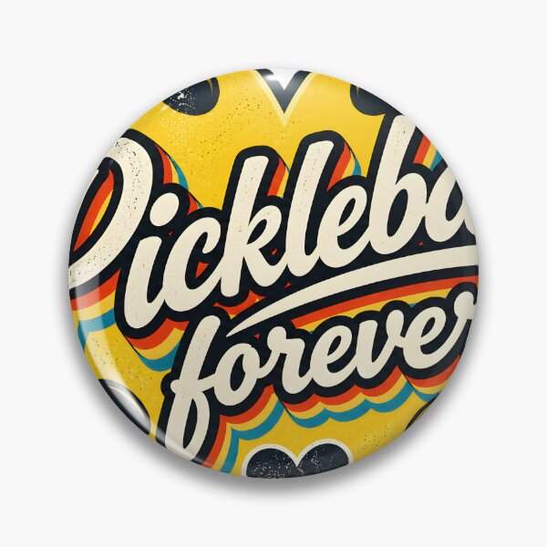 Item preview, Pickleball Forever Retro Heart designed and sold by JAZZY-DESIGN.