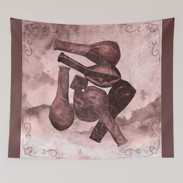 Item preview, Deflated Empty Red Balloons Limp Rubber Spent Celebration designed and sold by Ghoul Enterprises.