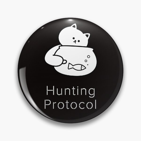 Item preview, Hunting Protocol | Cat Operating System | Funny Fishing Cat designed and sold by ContigoART.