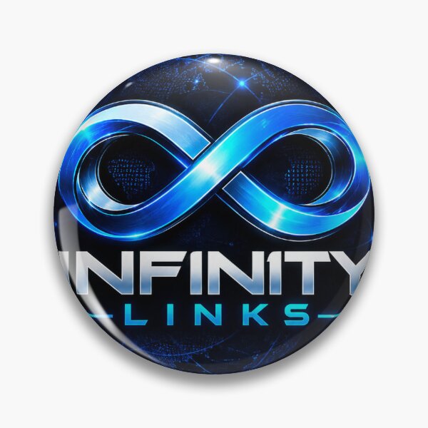 Item preview, Blue Infinity Links designed and sold by VisualArts1.