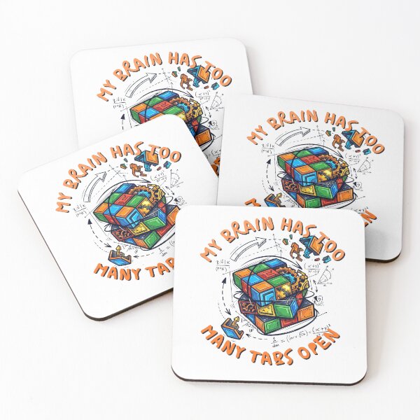 Item preview, My Brain Has Too Many Tabs Open – Funny Overthinking Design designed and sold by BikTee.