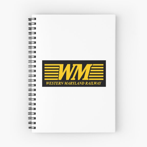 Item preview, Western Maryland Railway Speed Logo designed and sold by Trains-and-Rail.
