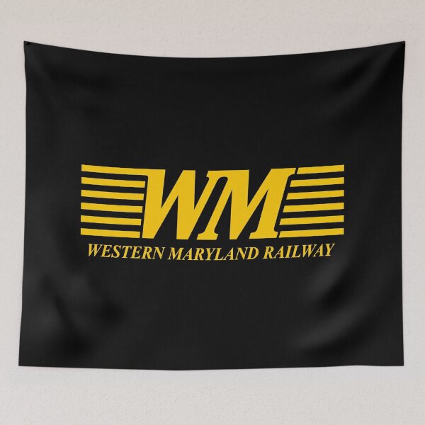 Item preview, Western Maryland Railway Speed Logo designed and sold by Trains-and-Rail.