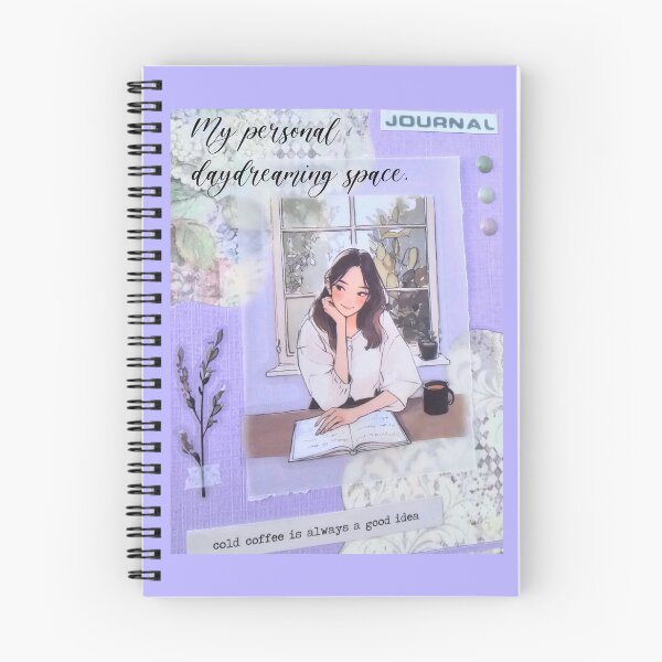 Item preview, Vintage Scrapbooking Purple Journal  designed and sold by Skayana.