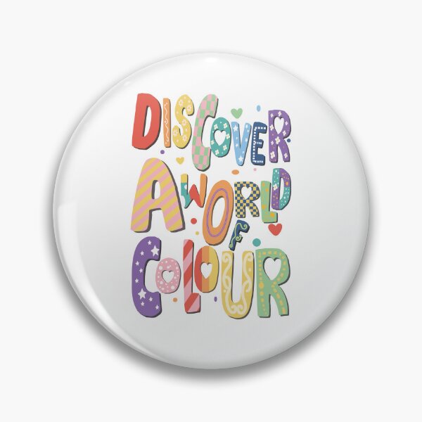 Item preview, discover a world of colors designed and sold by GoGal-D.