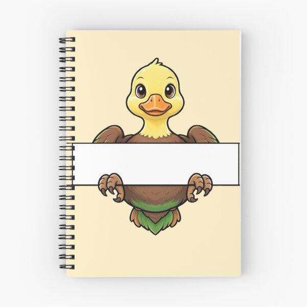 Item preview, Funny Duck Holding Sign Personalized Gift For Animal Lovers designed and sold by PetalsPaws.