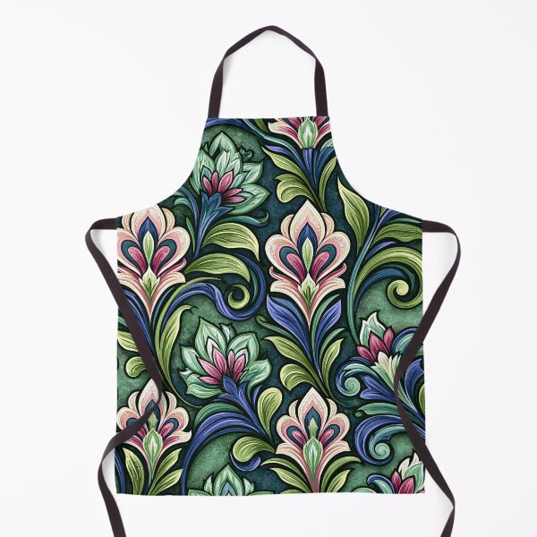 Item preview, Pastel Lilac and Sage Art Nouveau Floral Pattern designed and sold by Piotrek0001.