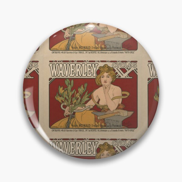 Item preview, Waverley Cycles Mucha Belle Epoque designed and sold by artofuniverse.