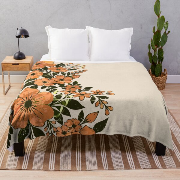 Item preview, Amber Blossom – Vintage Floral Stencil designed and sold by GAP90.