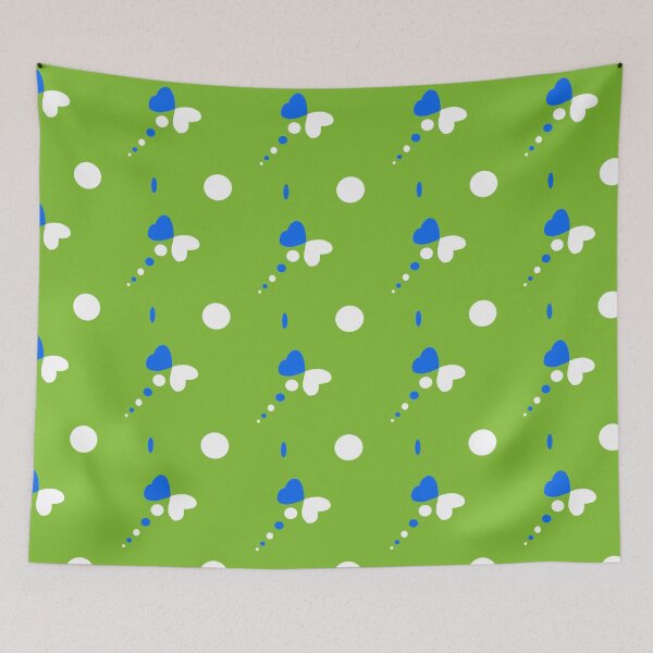 Item preview, Abstract Pop Art Hearts & Polka Dots on Vibrant Green designed and sold by OurBrightlife.