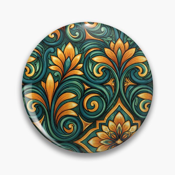 Item preview, Dynamic Golden Acanthus Vine Nouveau Pattern designed and sold by Piotrek0001.