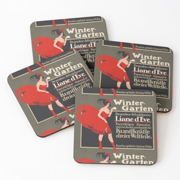 Item preview, Liane d'Eve Wintergarten Cabaret Belle Epoque designed and sold by artofuniverse.