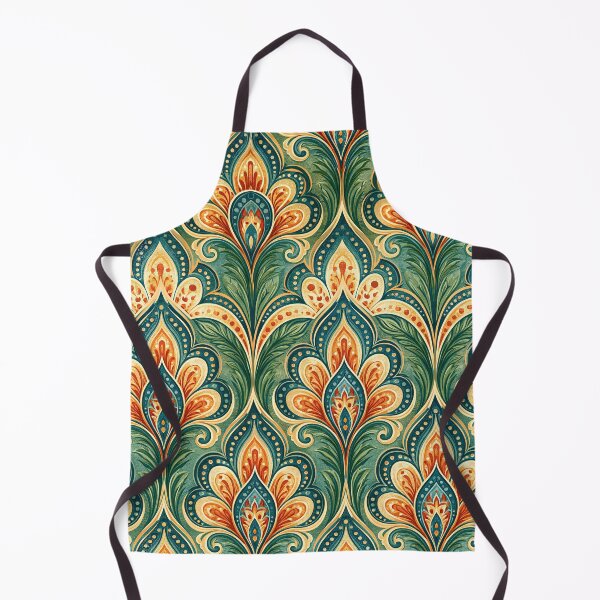 Item preview, Emerald and Amber Gold Symmetrical Bloom Art designed and sold by Piotrek0001.
