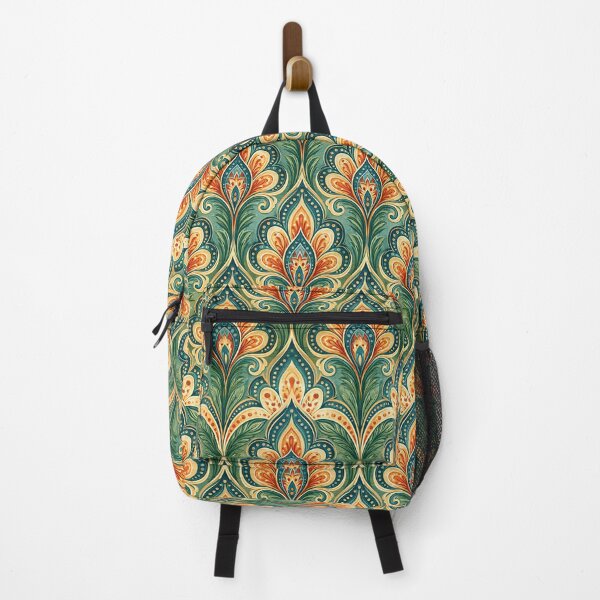 Item preview, Emerald and Amber Gold Symmetrical Bloom Art designed and sold by Piotrek0001.