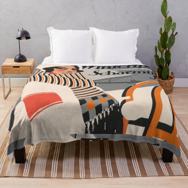 Item preview, Winter Sports Saarow Pieskow 1911 designed and sold by artofuniverse.