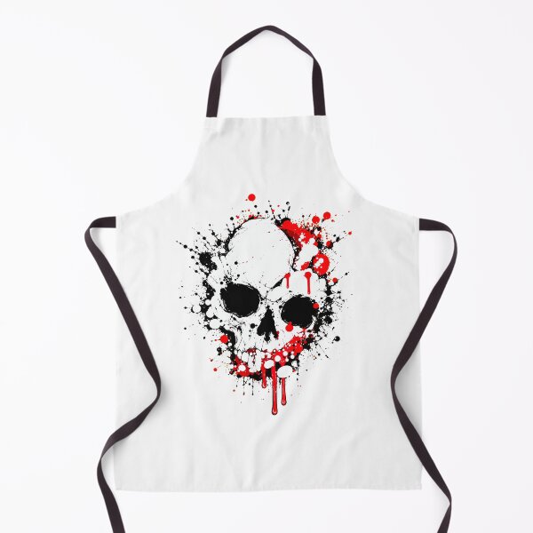 Item preview, Dark Gothic Skull Paint Splatter Streetwear Design designed and sold by Munib302.