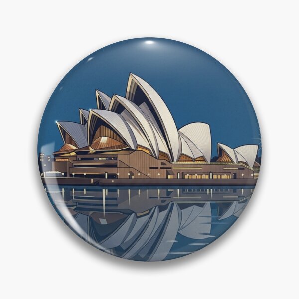 Item preview, Vintage Australia Travel Stamp - Sydney Opera House designed and sold by YellowLion.