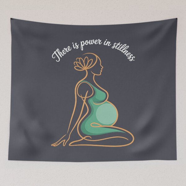 Item preview, There Is Power In Stillness Green Gold Piece designed and sold by 108stillness.