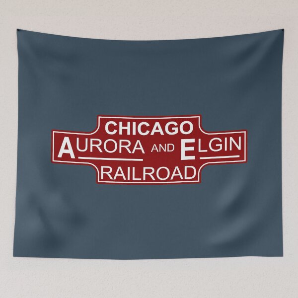 Item preview, Chicago, Aurora and Elgin Railroad designed and sold by Trains-and-Rail.