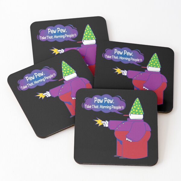 Item preview, Pew Pew Take That Morning People Funny Night Owl designed and sold by Minem39.