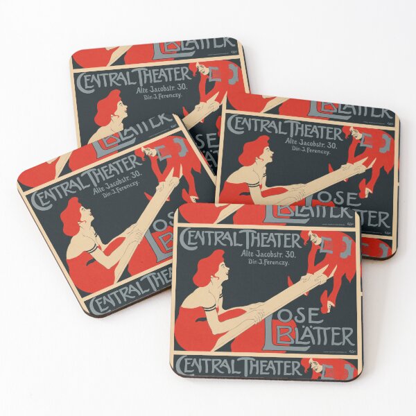 Item preview, Central Theater Lose Blätter Cabaret designed and sold by artofuniverse.