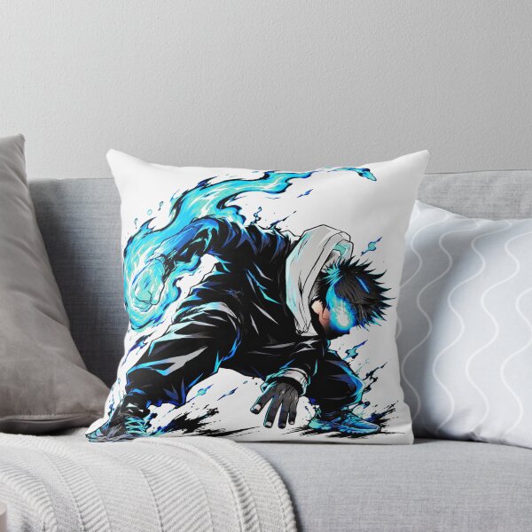 Item preview, Blue Energy Aura Action Strike Anime Graphic designed and sold by Munib302.