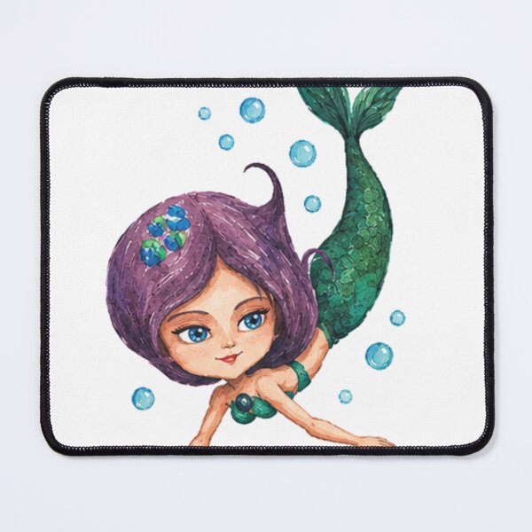Item preview, Little Mermaid Linsy swimming designed and sold by AM4art.