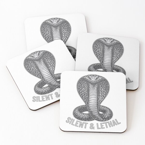Item preview, King Cobra: Silent & Lethal Silver designed and sold by The best online style shop.