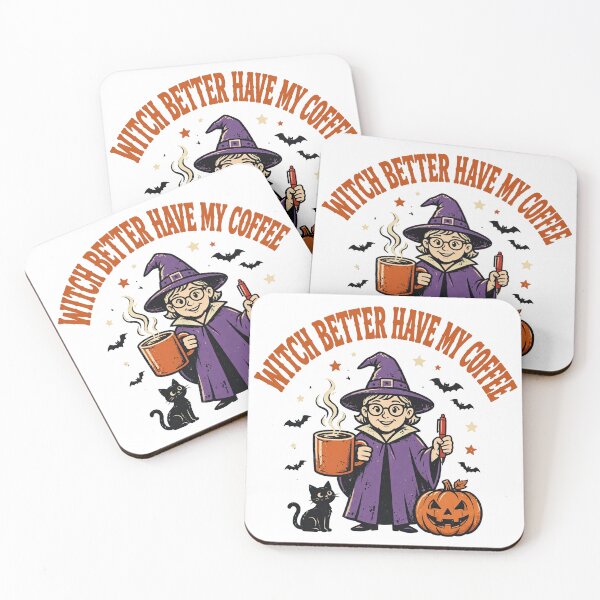 Item preview, Witch Better Have My Coffee — Funny Halloween Teacher Shirt — Gift for Teacher designed and sold by theStaffRoomHQ.