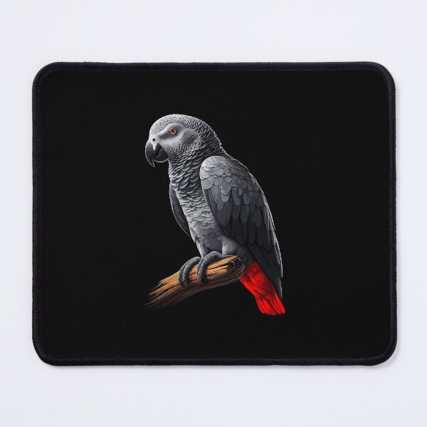 Item preview, African Grey Parrot Psittacus Bird (6) designed and sold by DistortedDemon.