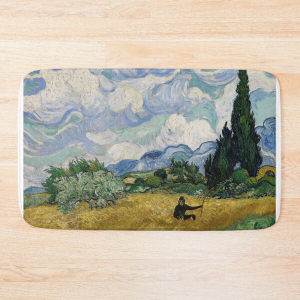 Item preview, Funny Van Gogh Parody Artwork  designed and sold by Gryphon Bearden Art .
