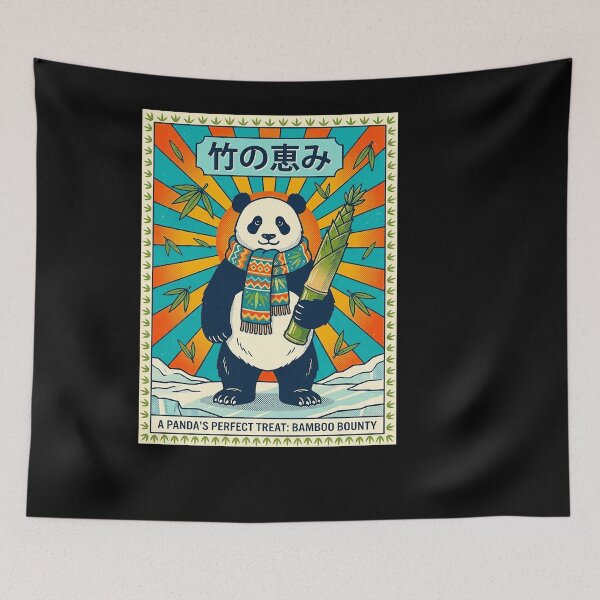 Item preview, A Panda's Perfect Treat: Bamboo Bounty Cannabis Panda Stoner 420 designed and sold by FolkGraphics.
