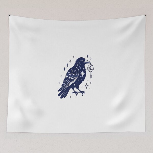 Item preview, Celestial Raven & Moon designed and sold by BladiWChampion.