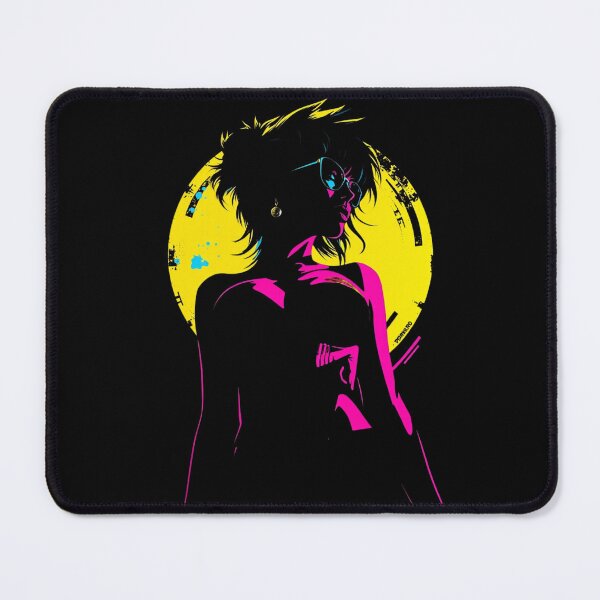 Item preview, Retro 80s Pop Art Cyber Noir Woman Graphic designed and sold by ERODED SELF.