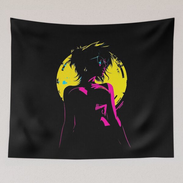 Item preview, Retro 80s Pop Art Cyber Noir Woman Graphic designed and sold by ERODED SELF.