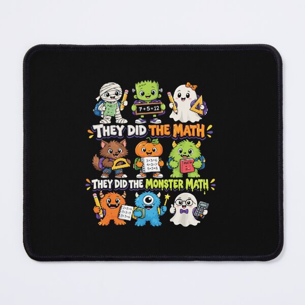 Item preview, Funny They Did The Math Monster Math Halloween designed and sold by Designart68.