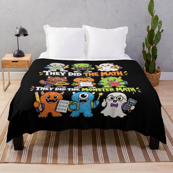 Item preview, Funny They Did The Math Monster Math Halloween designed and sold by Designart68.