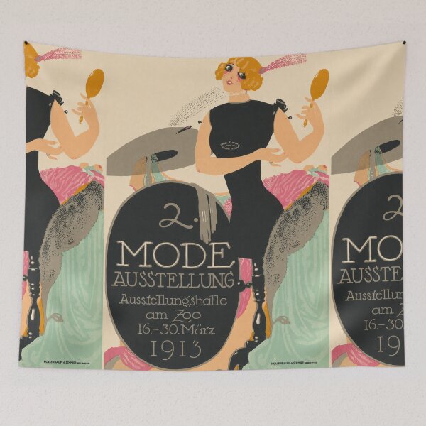 Item preview, Berlin Mode Ausstellung Fashion 1913 designed and sold by artofuniverse.