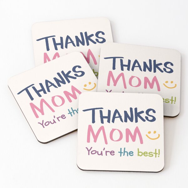 Item preview, Thanks Mom You’re The Best Cute Kids Handwriting designed and sold by Katherine Ann.